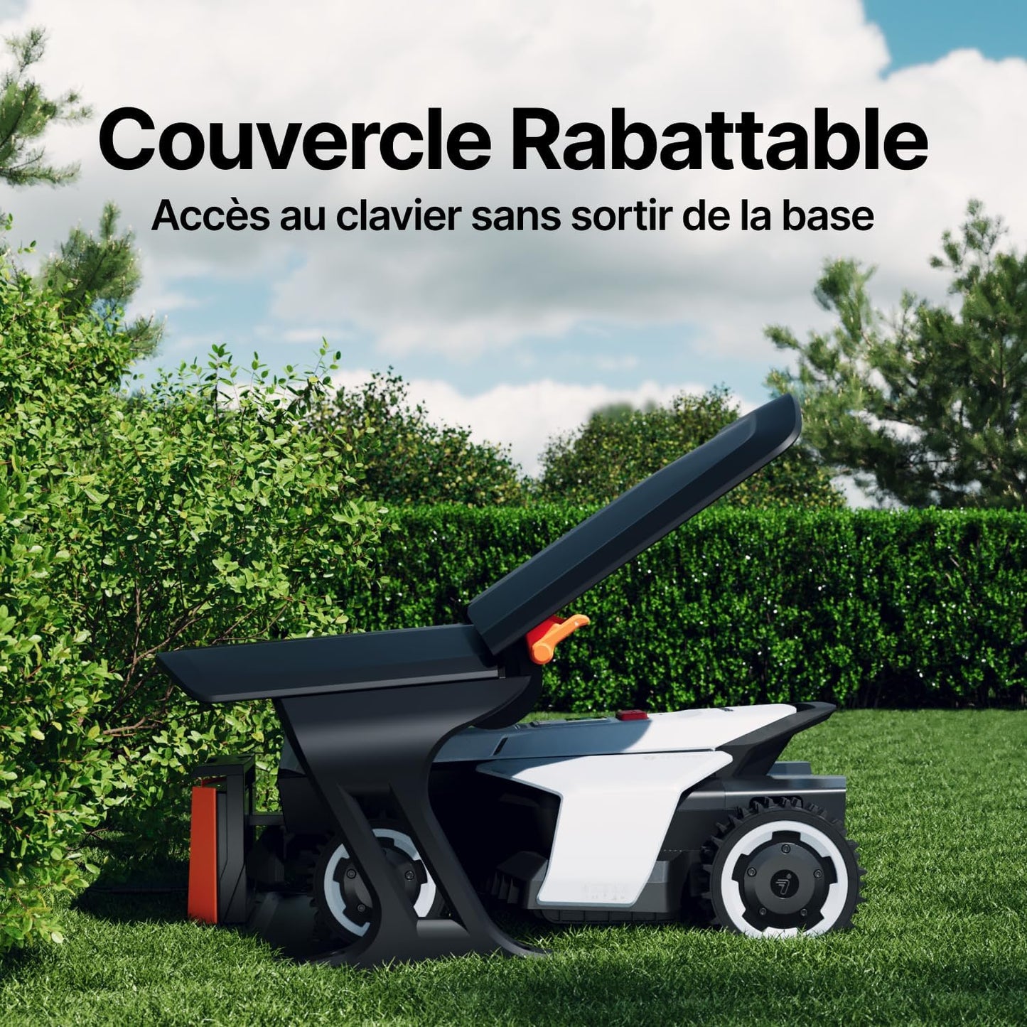 Segway Navimow Garage X, Garage Pliable pour Tondeuse Robot, Sans Blocage de Signal, Protection contre le Soleil et la Pluie, Compatible avec Navimow X4 Series et CM120, Terranox