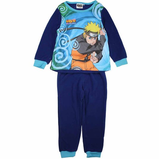 Pyjama polaire Naruto - 6A Garçon - Enfant - Marine - 100 % Polyester - polaire - TrendyFlair