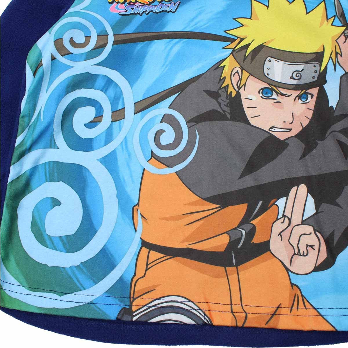 Pyjama polaire Naruto - 6A Garçon - Enfant - Marine - 100 % Polyester - polaire - TrendyFlair