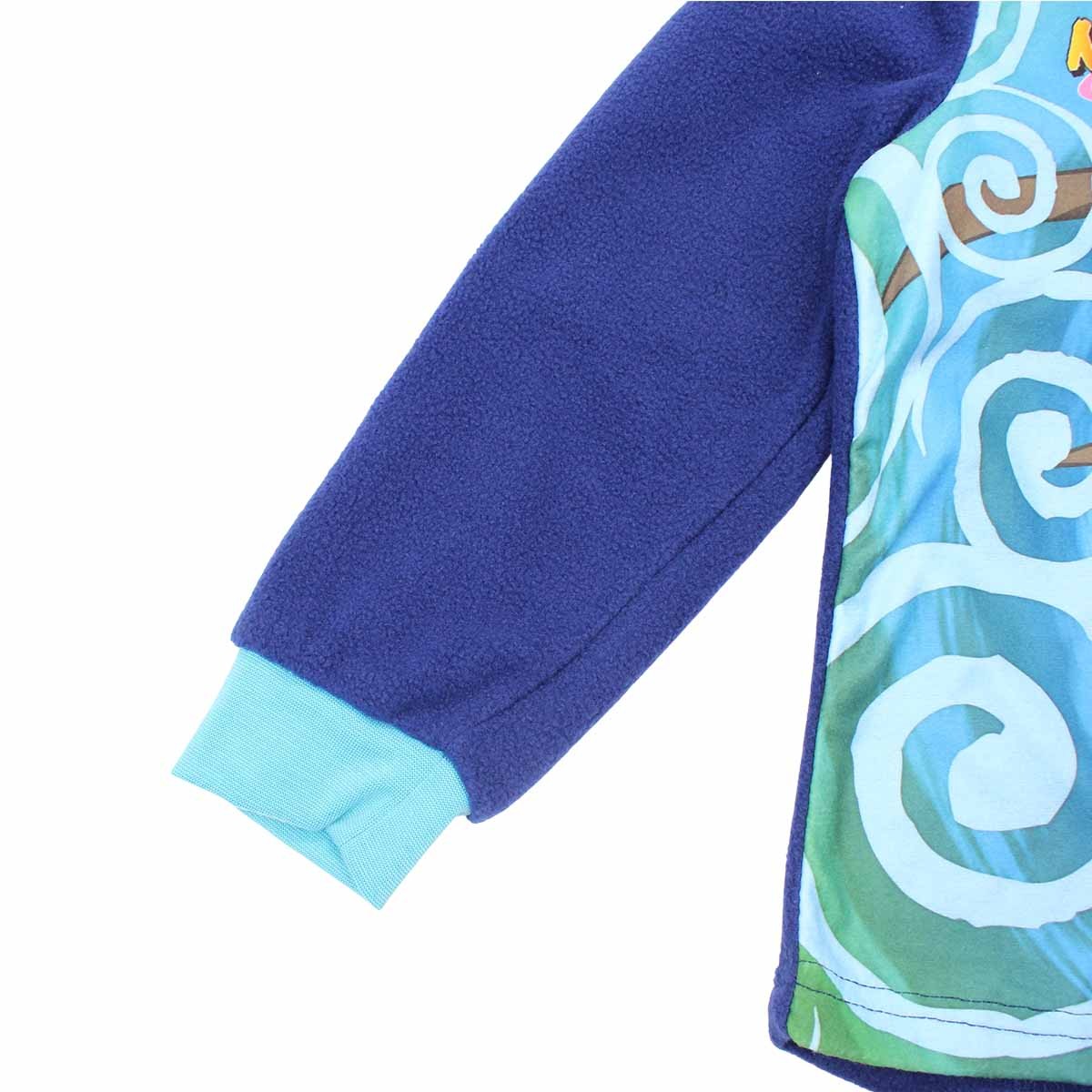 Pyjama polaire Naruto - 6A Garçon - Enfant - Marine - 100 % Polyester - polaire - TrendyFlair