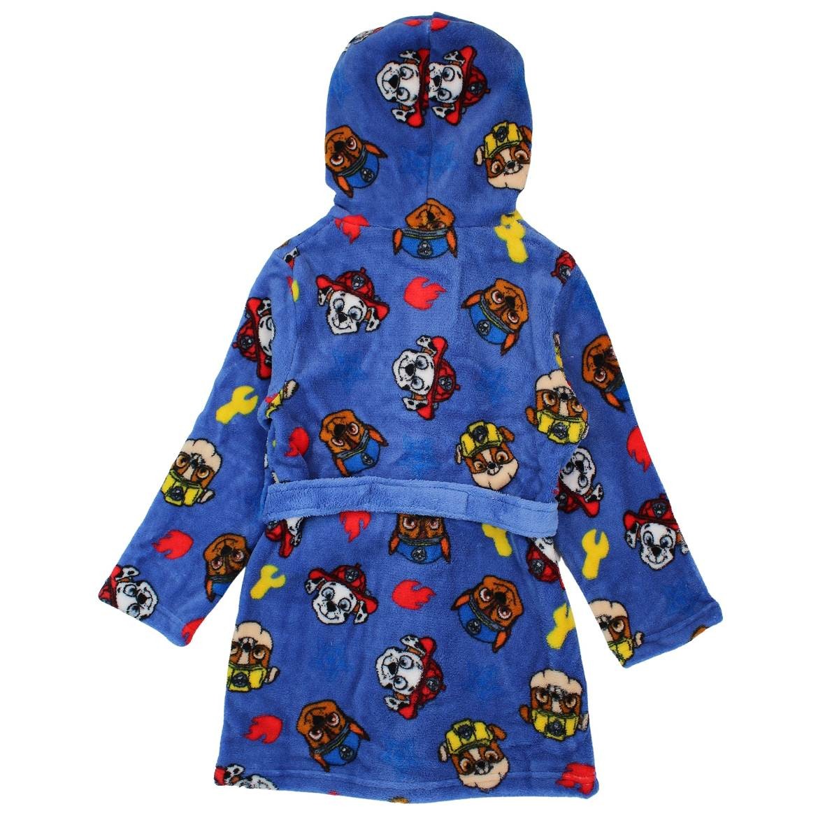 Peignoir Paw Patrol - 3/4A Garçon - Enfant - Marine - 100 % Polyester, 240 GSM, CORAL FLEECE - TrendyFlair