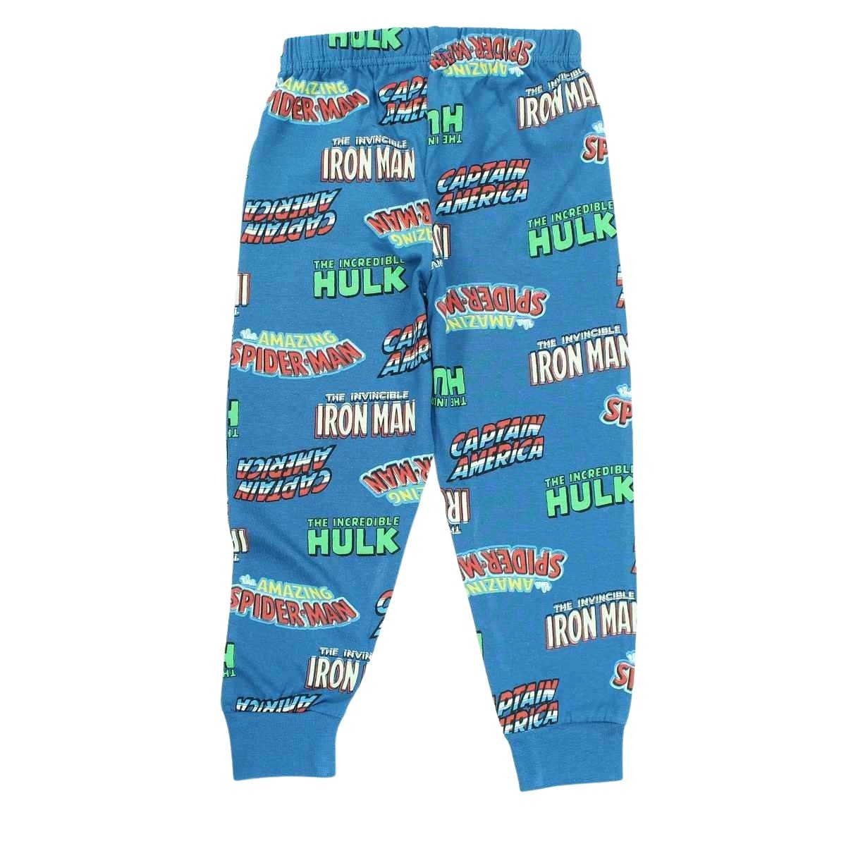 Pyjama coton Avengers - 3A Garçon - Enfant - Bleu - 100 % Coton - TrendyFlair