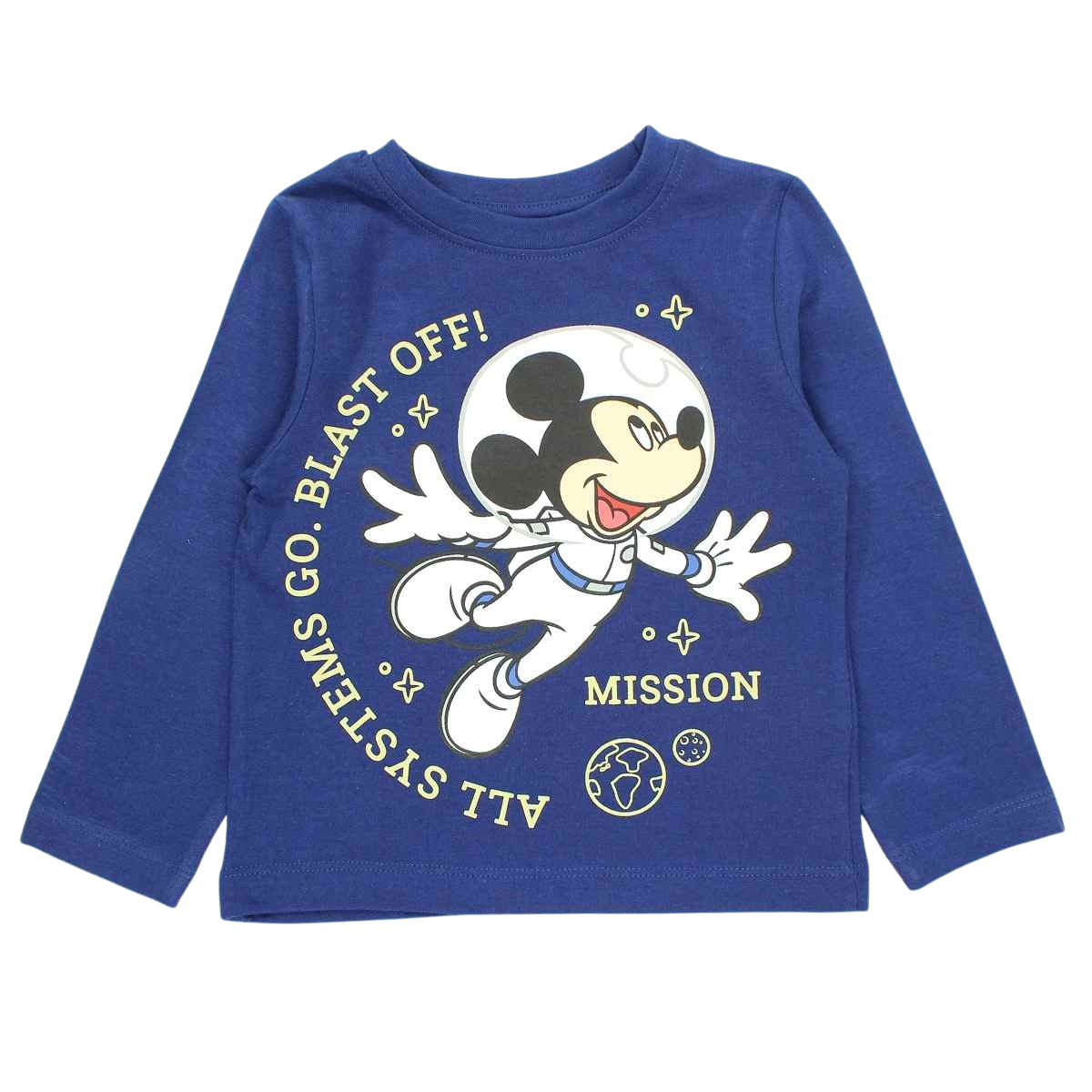 Pyjama coton Mickey - 3A Garçon - Enfant - Marine - 100 % Coton - 160 gsm - TrendyFlair
