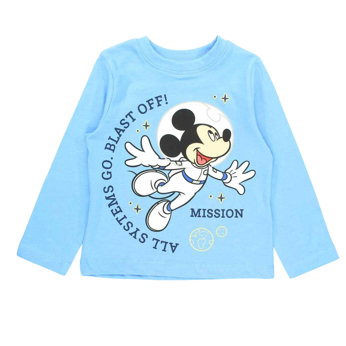 Pyjama coton Mickey - 3A Garçon - Enfant - Bleu - 100 % Coton - 160 gsm - TrendyFlair