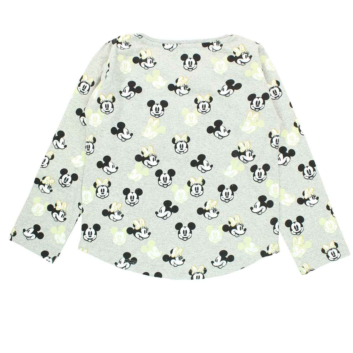 T-Shirt Minnie - 9A Fille - Enfant - Gris - 93 % Coton - 7 % Polyester - TrendyFlair