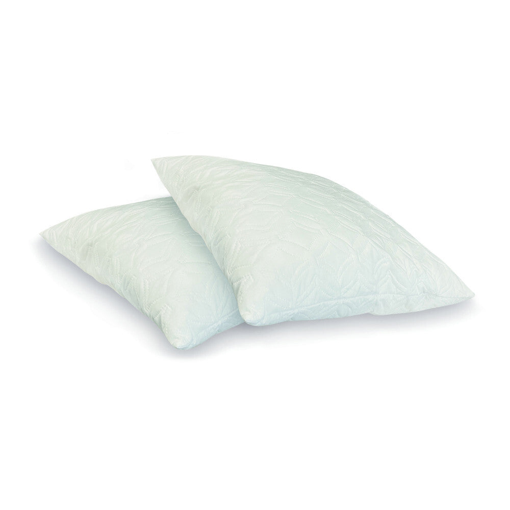 Lot de 2 Oreillers Fermes 60x60cm flocon mémoire de Forme|homeflair