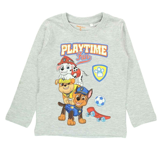 T-Shirt Paw Patrol - 5A Garçon - Enfant - Gris - 95 % Coton - 5 % viscose - TrendyFlair