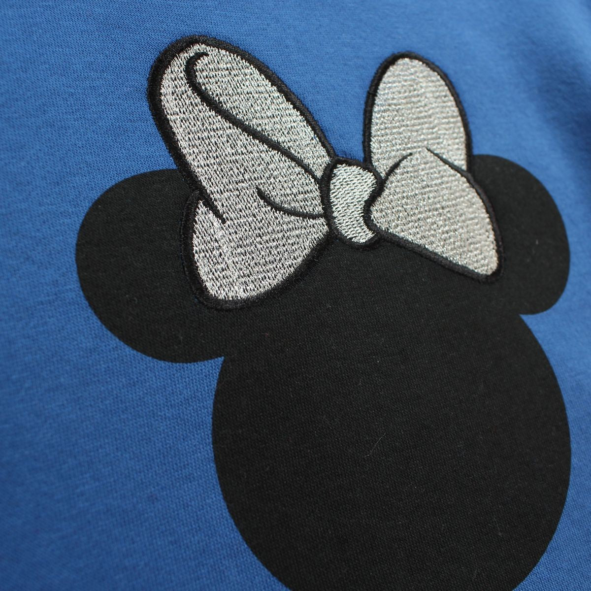 Sweat Minnie - 3/4A Fille - Enfant - Marine - Coton - Polyester - 260 G/M2 - POLAIRE BROSSE - TrendyFlair