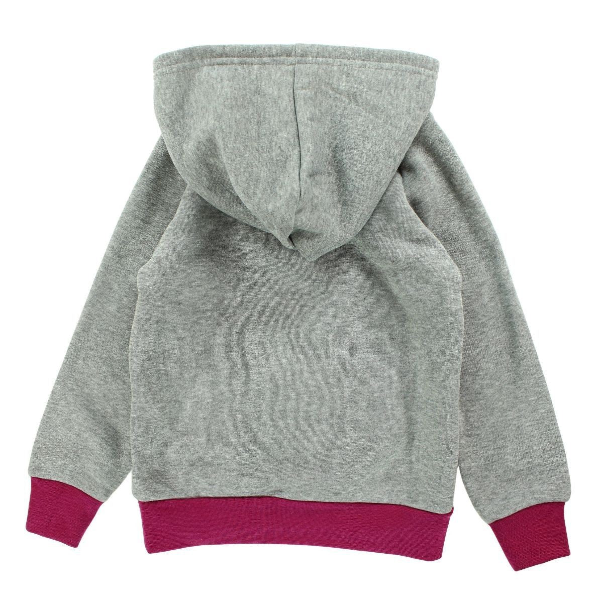 Sweat capuche La Reine des Neiges - 3A Fille - Enfant - Gris - 100 % Polyester - 240 gsm - TrendyFlair