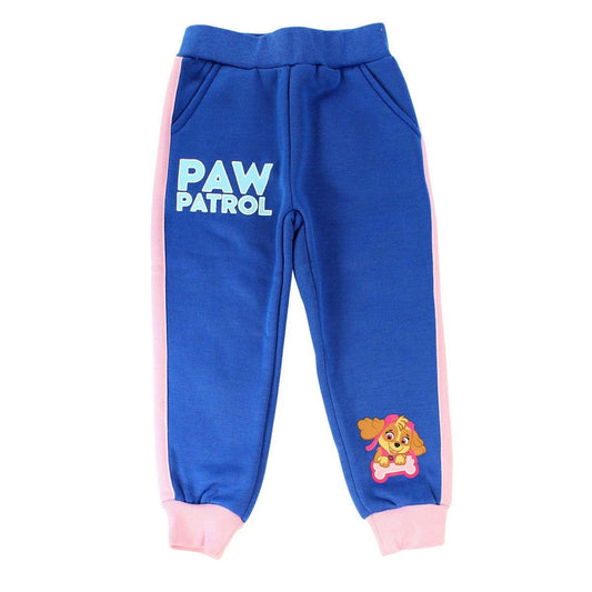 Pantalon de jogging Paw Patrol - 2A Fille - Enfant - Bleu - 100 % Polyester - 240 gsm - TrendyFlair