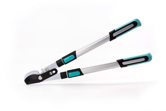 Coupe branche lame franche - Suan - Manche télescopique - Ergonomique et puissant | 88,5 x 29,5 x 3 cm | Noir et argent | TRENDYFLAIR