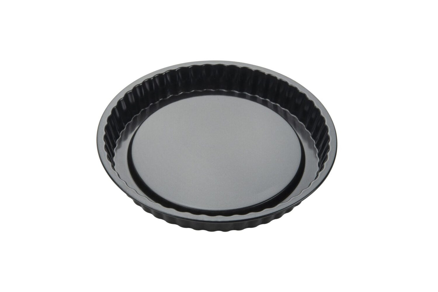 Moule à gâteau avec revêtement anti-adhésif - En acier carbone - Convient aux fours | 21,5 cm | Noir | TRENDYFLAIR