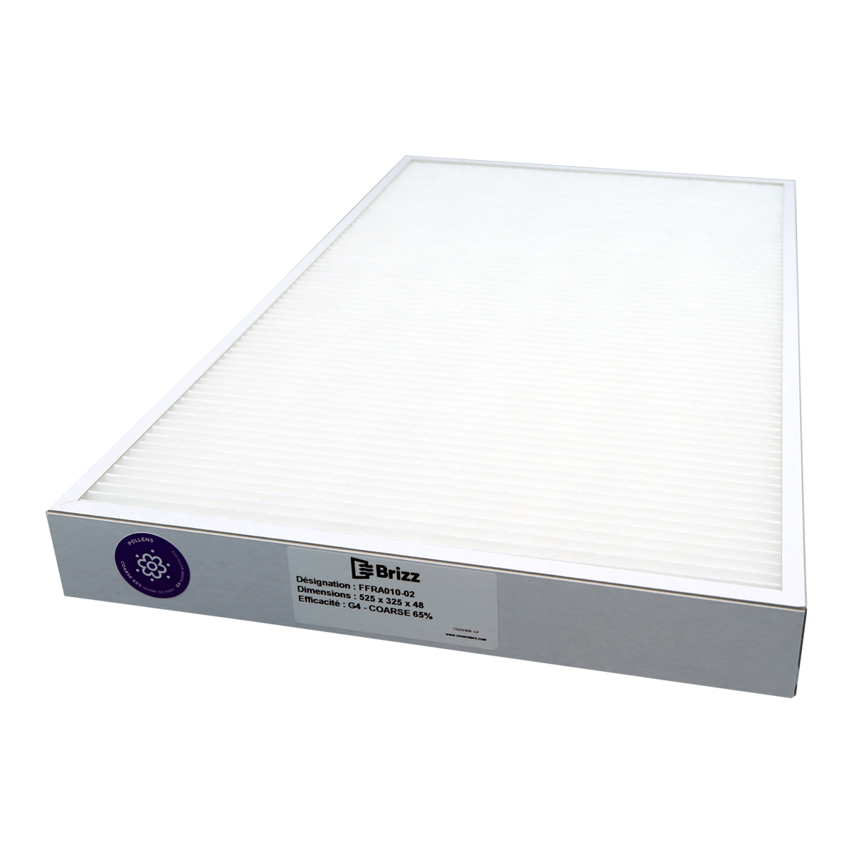 Filtre G4 compatible Ventilation FRANCE AIR Temperys - modle : 2000|Trendyflair