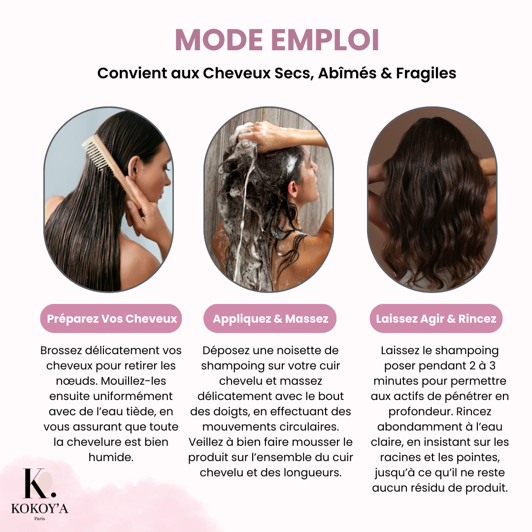 Shampoing Keratine Kokoy'a | Nourrit, Protège et Illumine | TRENDYFLAIR
