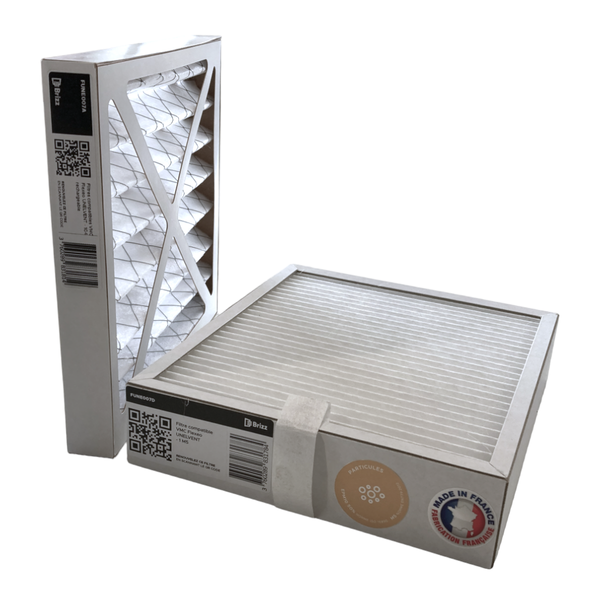 Filtres compatibles VMC Flexeo UNELVENT - contenu : 1 G4 jetable + 1 M5|Trendyflair
