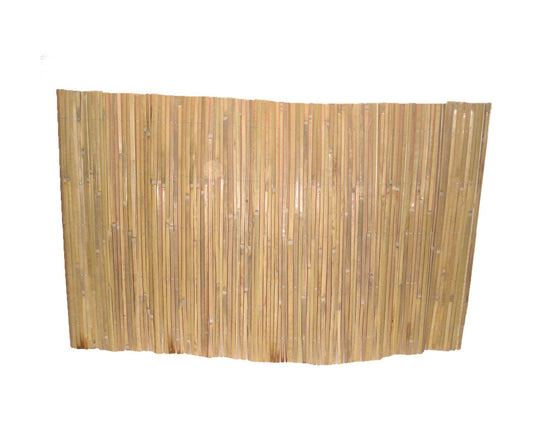 Canisse brise vue pour jardin - En bambou naturel - Idéal pour l'intimité et la décoration extérieure | 300 x 100 cm | TRENDYFLAIR