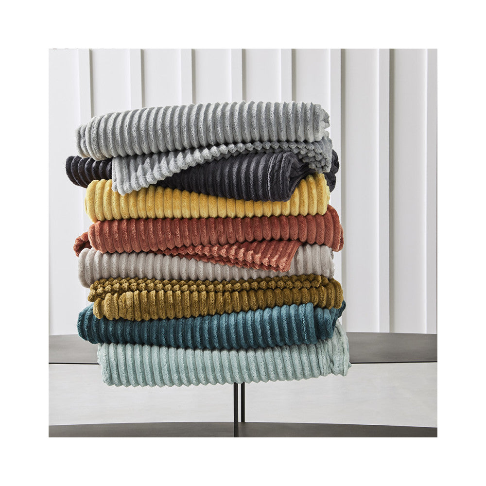 Couverture Plaid XL Doux Moelleux et Chaud - 150x200cm - Uni - dune |homeflair