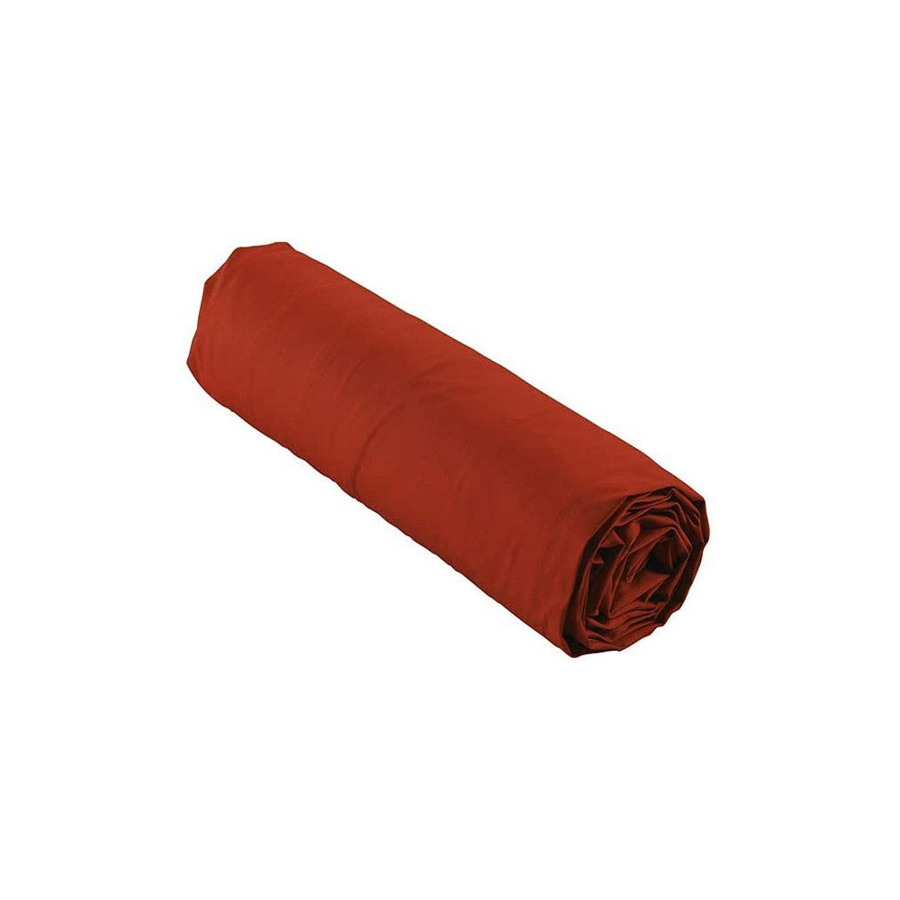 Drap Housse Percale - Bonnet 30 Cm - Plusieurs Tailles - Plusieurs Coloris - 160x200cm - rouge | homeflair