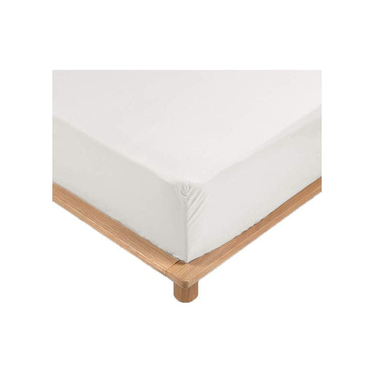 Drap Housse Percale - Bonnet 30 Cm - Plusieurs Tailles - Plusieurs Coloris - 140x190cm - Blanc|homeflair