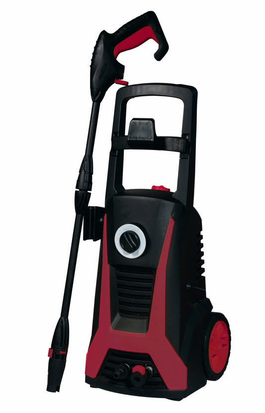 Nettoyeur haute pression 2200 Watts - 165 Bars - Tout inclus | Compact et puissant | Noir et argent | TRENDYFLAIR