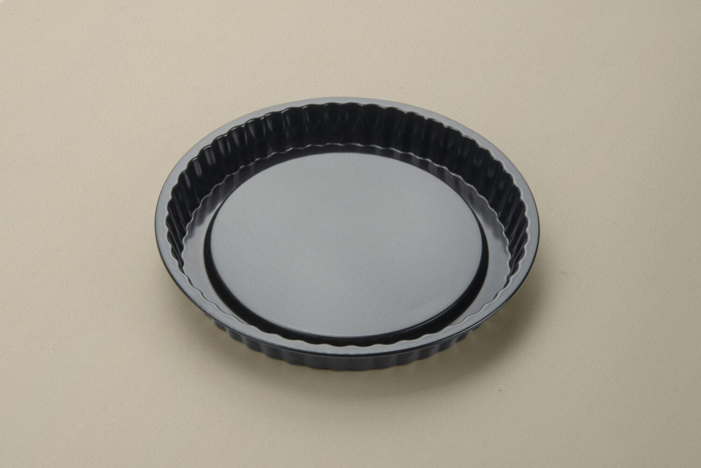 Moule à gâteau avec revêtement anti-adhésif - En acier carbone - Convient aux fours | 21,5 cm | Noir | TRENDYFLAIR