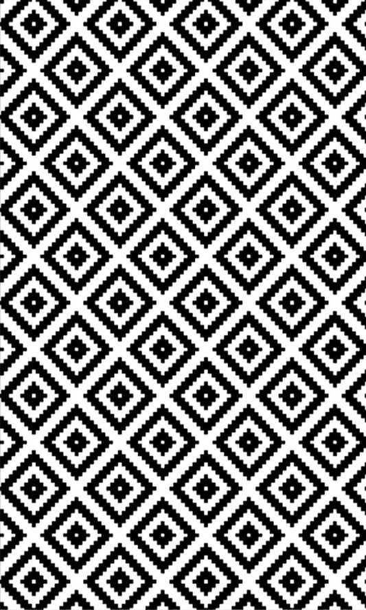 Tapis Black&White Carreaux Dimensions - 120x180 – Qualité supérieure pour Maison, Appartement, Bureau – Style élégant et durable – Confort optimal, facile à nettoyer – Idéal salon et chambre