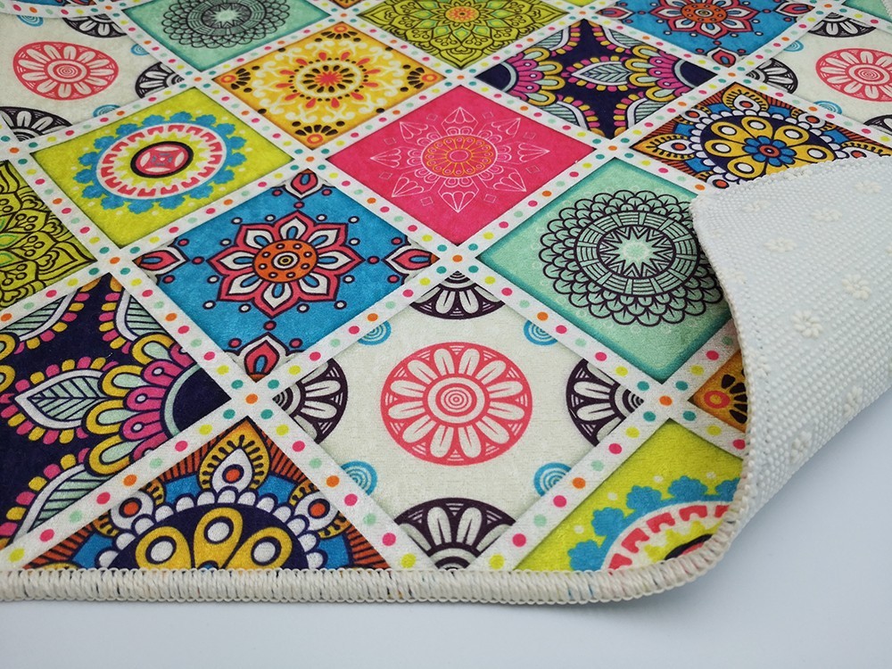 Tapis Coloré, Froid Dimensions - 50x120 – Qualité supérieure pour Maison, Appartement, Bureau – Style élégant et durable – Confort optimal, facile à nettoyer – Idéal salon et chambre