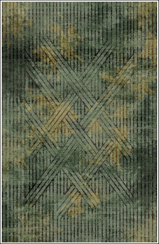 Tapis FISUN Vert Dimensions - 200x300 – Qualité supérieure pour Maison, Appartement, Bureau – Style élégant et durable – Confort optimal, facile à nettoyer – Idéal salon et chambre