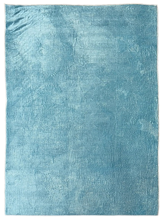 Tapis Pastel Uni Bleu Dimensions - 120x180 – Qualité supérieure pour Maison, Appartement, Bureau – Style élégant et durable – Confort optimal, facile à nettoyer – Idéal salon et chambre