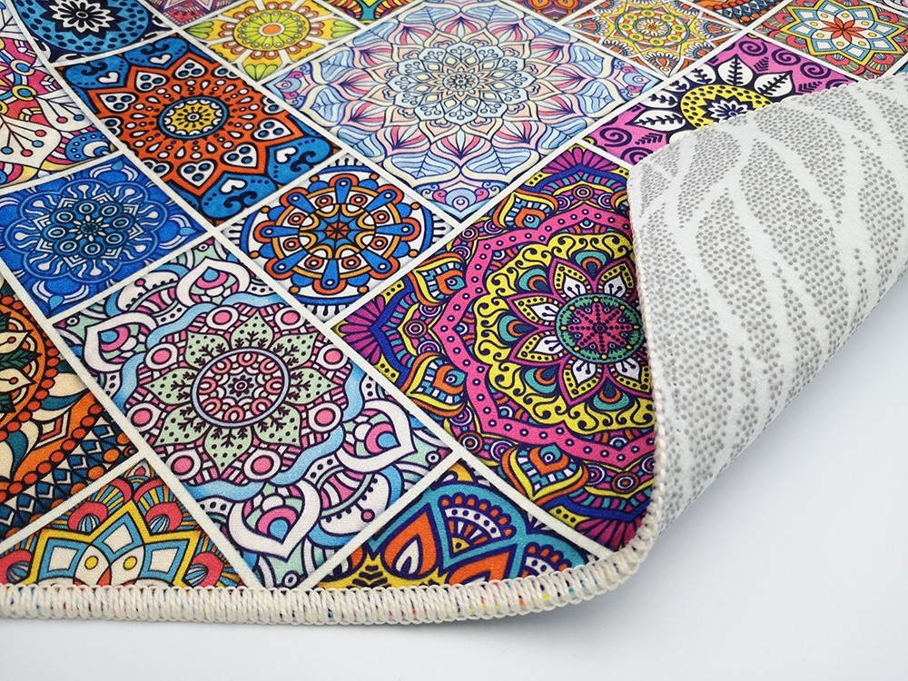 Tapis Coloré, Chaud Dimensions - 50x120 – Qualité supérieure pour Maison, Appartement, Bureau – Style élégant et durable – Confort optimal, facile à nettoyer – Idéal salon et chambre