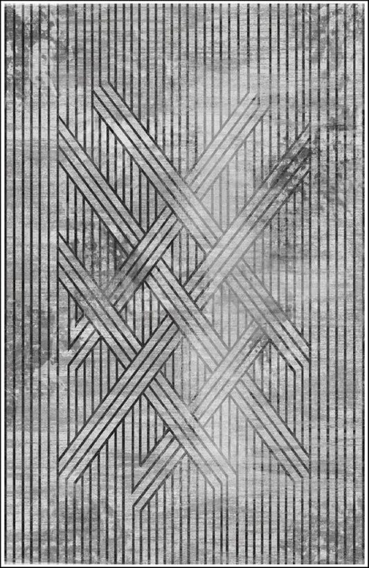 Tapis FISUN Gris Dimensions - 300x400 – Qualité supérieure pour Maison, Appartement, Bureau – Style élégant et durable – Confort optimal, facile à nettoyer – Idéal salon et chambre