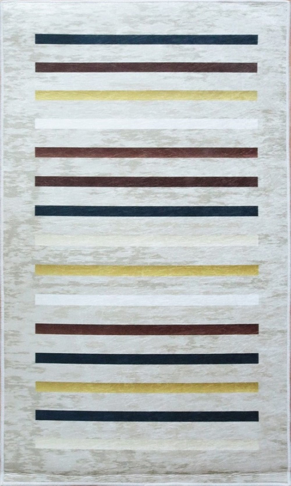 Tapis Rayures Beige Dimensions - 120x180 – Qualité supérieure pour Maison, Appartement, Bureau – Style élégant et durable – Confort optimal, facile à nettoyer – Idéal salon et chambre