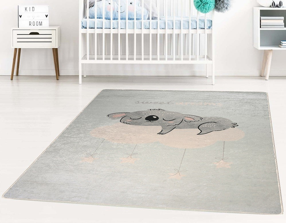 Tapis Sweat Dreams Bleu Dimensions - 80x150 – Qualité supérieure pour Maison, Appartement, Bureau – Style élégant et durable – Confort optimal, facile à nettoyer – Idéal salon et chambre