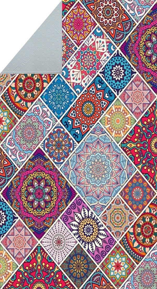 Tapis Coloré, Chaud Dimensions - 50x120 – Qualité supérieure pour Maison, Appartement, Bureau – Style élégant et durable – Confort optimal, facile à nettoyer – Idéal salon et chambre