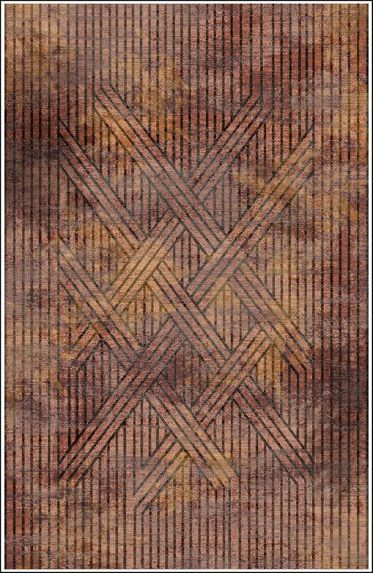 Tapis FISUN Orange Dimensions - 80x150 – Qualité supérieure pour Maison, Appartement, Bureau – Style élégant et durable – Confort optimal, facile à nettoyer – Idéal salon et chambre