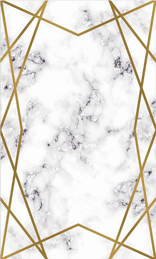 Tapis Croisé Gold Dimensions - 80x150 – Qualité supérieure pour Maison, Appartement, Bureau – Style élégant et durable – Confort optimal, facile à nettoyer – Idéal salon et chambre