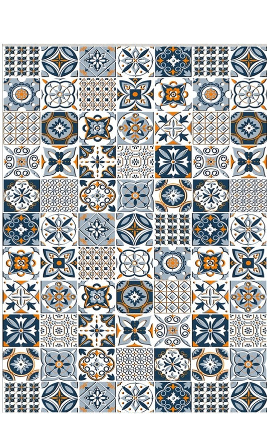 Tapis Carreaux Minéral Dimensions - 60x90 – Qualité supérieure pour Maison, Appartement, Bureau – Style élégant et durable – Confort optimal, facile à nettoyer – Idéal salon et chambre