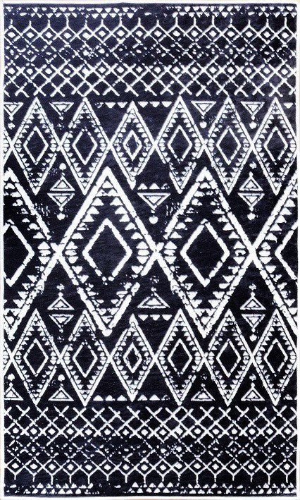 Tapis BERBERES, Anthracite Dimensions - 120x180 – Qualité supérieure pour Maison, Appartement, Bureau – Style élégant et durable – Confort optimal, facile à nettoyer – Idéal salon et chambre