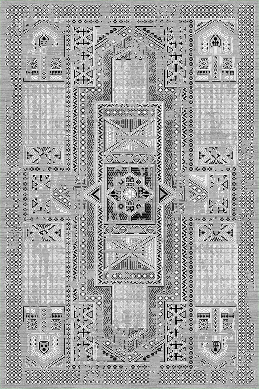 Tapis EDFOU Gris Dimensions - 200x300 – Qualité supérieure pour Maison, Appartement, Bureau – Style élégant et durable – Confort optimal, facile à nettoyer – Idéal salon et chambre