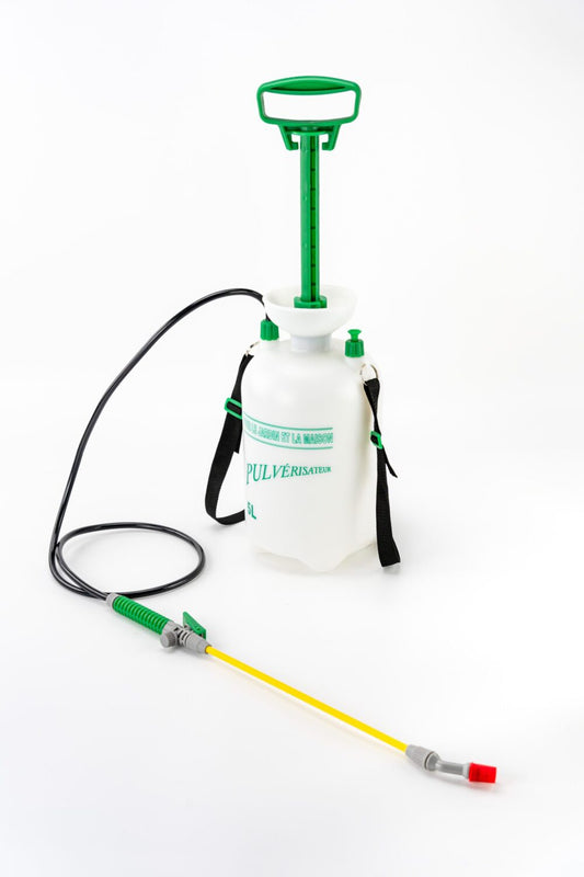 Pulvérisateur à pression - Suan - Pour le jardin - Sangle de portage inclus - Contenance : 5000 ml | Pratique et efficace pour l'entretien de votre jardin | Vert et noir | TRENDYFLAIR